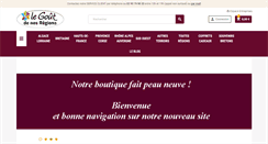 Desktop Screenshot of le-gout-de-nos-regions.com